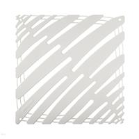 VedoNonVedo Tratto élément décoratif pour meubler et diviser les espaces - Blanc 1